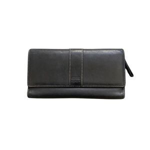 Coach Leather Tri-Fold Wallet